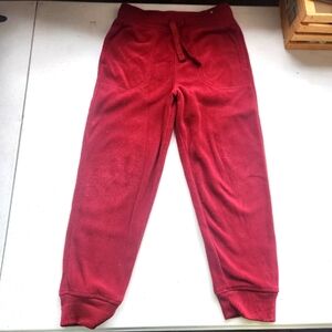 Cozy Red Kids Sweatpants